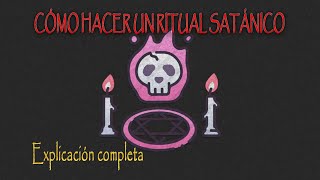 Cómo se hace un RITUAL SATANICO 100 efectivo [upl. by Asinla]