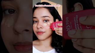 Foundation or Sunscreen Dot and key Tinted Sunscreen Swatches sunscreen makeup shortsvideo [upl. by Notnerb]