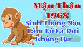 Tháng Sinh nào Mậu Thân 1968 Hậu Vận Giàu Có Sung Túc Tháng Sinh Lỗi Nghèo khổ Cuối Đời [upl. by Irwin946]