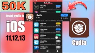 How to download Cydia For iOS 🔰111213 No JailBreak ❌ No Computer ❌ [upl. by Amando]