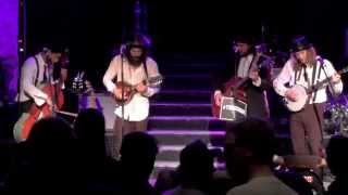 The Dead South  Wagon Wheel Bob Dylan cover  live MillaClub Munich 20140915 [upl. by Xonel]