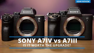 Sony A7IV vs A7III  Worth the upgrade [upl. by Tildi14]