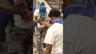 ATF Compton Crips get jiggy 🪩 vlog party crips cripwalk dance fyp hood bts la westcoast [upl. by Homer878]