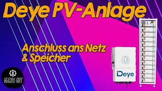 PV Anlage  Anschluss ans Netz amp Speicher [upl. by Aitetel939]