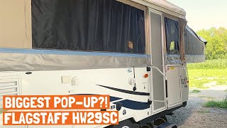 HUGE PopUp Camper 2013 Flagstaff hw29sc tour [upl. by Gurtner]