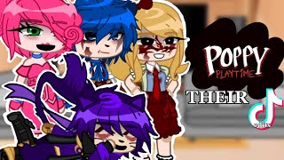 Poppy Playtime bosses react to their TikTok edits  Gacha Reaction [upl. by Hoy138]