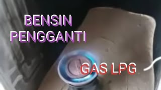 Bensin pengganti gas LPG 1 liter 1 bulan memakai [upl. by Tallula]