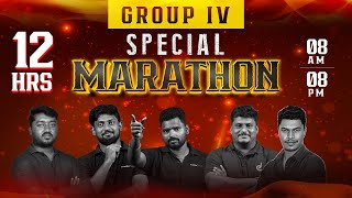 12Hrs TNPSC Group4 Special Marathon  All Subjets in One Video  Veranda Race [upl. by Ynnavoj]