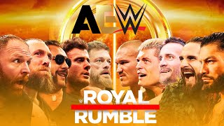 AEW VS WWE [upl. by Lorusso]