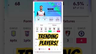 FPL GW13 Trending Players for Transfer Plans [upl. by Worra]