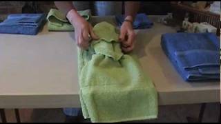 How to Tie Towels to Impress Your Clients [upl. by Ahseka]