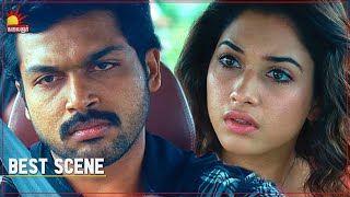 Paiyaa Movie Scene 1  Karthi  Tamannah  Yuvan  Lingusamy  Kalaingar TV Movies [upl. by Stone86]