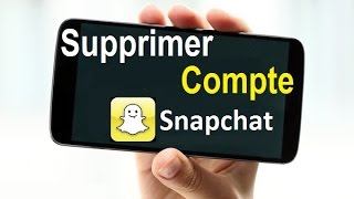 Comment Supprimer un Compte Snapchat [upl. by Emelin]