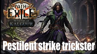 Pestilence strike trickster  my best build this league [upl. by Yesac731]