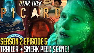 Star Trek Picard Season 2  Episode 5  Trailer  Sneak Peek Scene Breakdown [upl. by Ynelram841]