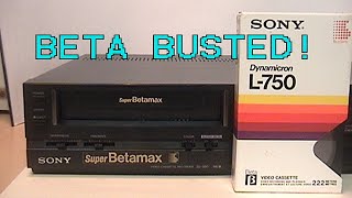 I fixed my Beta VCR then it broke even worse [upl. by Munniks53]