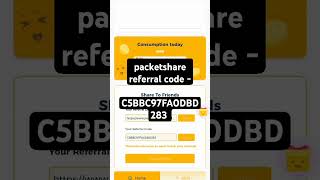 packetshare referral code  packetshare app referral code [upl. by Eniamat263]