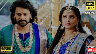 Hamsa Naava 4k Video Song  Baahubali 2  Prabhas Anushka  SS Rajamouli  MM Keeravaani [upl. by Hairym458]