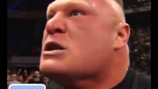 Paige scream vs Brock Lesnar scream [upl. by Callida559]