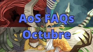 AoS FAQs Octubre [upl. by Long]