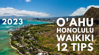 Hawaii Travel Guide 2023 Oahu with 12 Awesome Travel Tips [upl. by Norat]