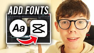 How To Add Custom Fonts On CapCut PC  Full Guide [upl. by Gemmell]