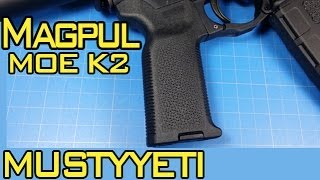 Magpul MOE K2 Grip  AR Pistol Build pt5  Musty Yeti [upl. by Hasile726]