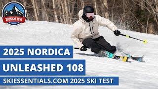 2025 Nordica Unleashed 108  SkiEssentialscom Ski Test Review [upl. by Cointon946]