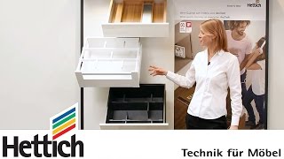 ArciTech drawer assortment technical briefing by Hettich [upl. by Ocnarfnaig418]