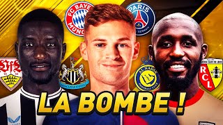 LES NOUVEAUX GROS TRANSFERTS DU MERCATO HIVERNAL 2024 [upl. by Adraynek]