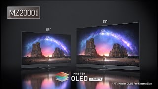 Panasonic TV MZ2000 Master OLED Ultimate [upl. by Poucher852]