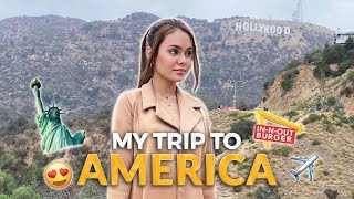 AMERICA TRAVEL VLOG  IVANA ALAWI [upl. by Akcinahs]