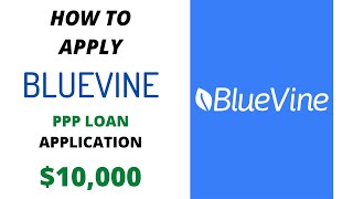 10000 BlueVine PPP Loan Application  Easy Way To Apply [upl. by Ines]