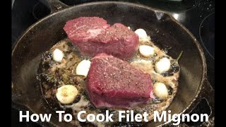 Fillet Mignon Recipe  How to make perfect Fillet Mignon Steaks [upl. by Gilmer514]