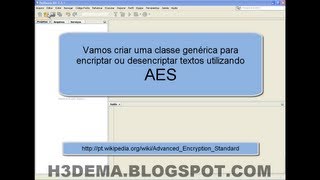 Criptografia AES com Java [upl. by Zuliram734]