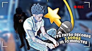 YFG FATSO RECORDS 2 SONGS IN 10 MINUTES [upl. by Lux]