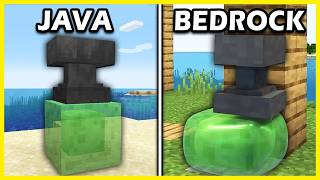 Minecraft Java vs Bedrock 100 FARK [upl. by Hornstein751]