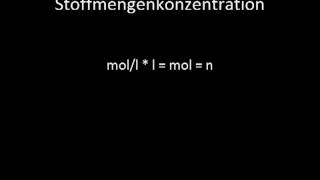 Chemisches Rechnen Teil 2 Konzentrationen berechnen mit Festtoffen [upl. by Flossie]