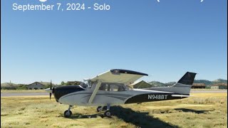 California Dreaming VFR Day Cross country 240907 [upl. by Tybalt384]