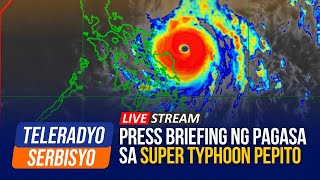 LIVE PAGASA 11AM press briefing on super typhoon Pepito  16 November 2024 [upl. by Imoyik369]