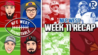 NFC West Roundtable  NFL Week 11 Recap [upl. by Letch]