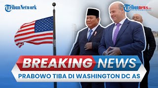 🔴BREAKING NEWS Presiden Prabowo Tiba di Washington DC Disambut MasyarakatMahasiswi Indonesia di AS [upl. by Alenoel]