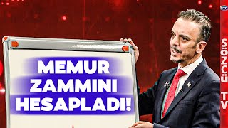 SGK Uzmanı Memur Maaşını Tek Tek Hesapladı İşte Zam Oranları [upl. by Stefanac]