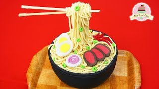 PASTEL ANTIGRAVEDAD DE RAMEN JAPONES  MIS PASTELITOS [upl. by Eelyam]