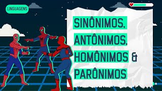 Semântica Descritiva Homônimos e Parônimos e Sinônimos e Antônimos  Veja Hoje [upl. by Yt861]