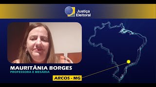 Mesária “Eu sinto muito orgulho de ser uma mesária” [upl. by Lauri]