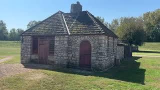 Fort de Chartres State Historic Site⁩ 2024 St Louis day trip Mississippi River [upl. by Einahpet]