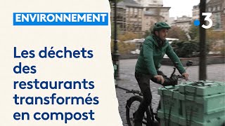 Les déchets alimentaires des restaurants transformés en compost [upl. by Harragan]