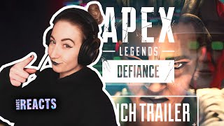 Apex Legends Defiance Launch Trailer x Hades Reacts [upl. by Ellord]