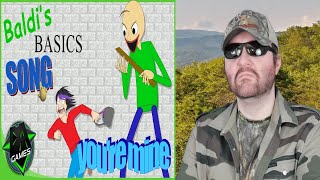 Baldis Basics Song Youre Mine  Lyric Video  Dagames  Reaction BBT [upl. by Victoir]